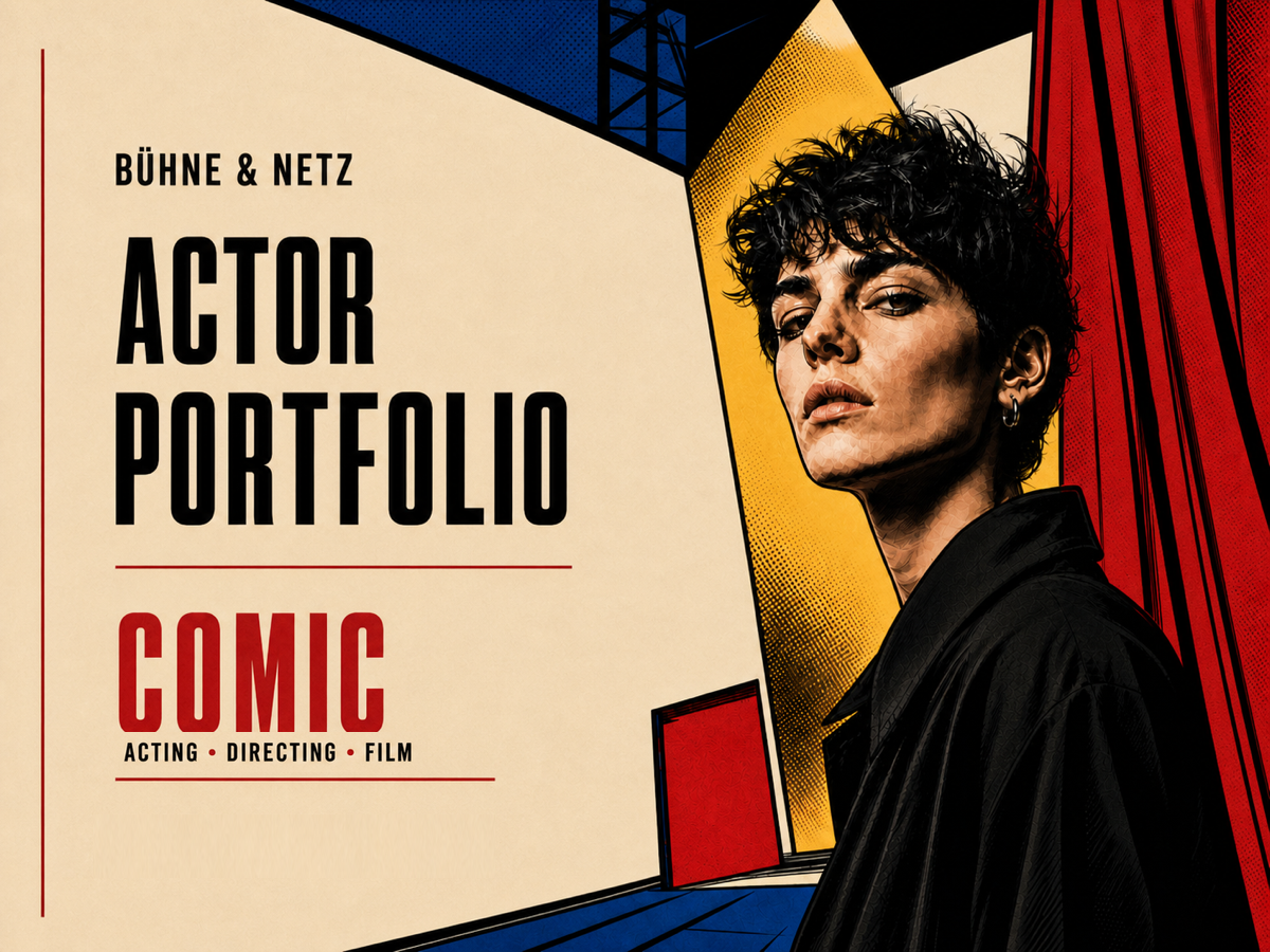 Vorschau des Themes Actor Portfolio Comic